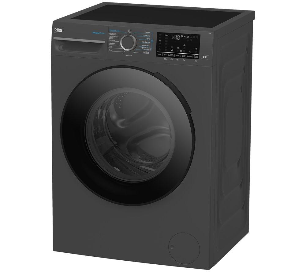 BEKO bPRO 500 BM5WT61141TA 11 kg 1400 Spin WiFi-enabled Washing Machine - Black image number 11 of 11
