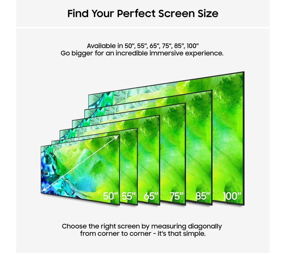 SAMSUNG QE100QN80H 100" Neo QLED 4K Mini LED Vision AI Smart TV 2026 & HW-QS700F/XU 3.1.2 Wireless Sound Bar Bundle image number 2 of 7