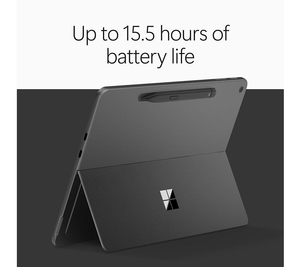 MICROSOFT Surface Pro 12" 2 in 1 Laptop, Copilot+ PC - Snapdragon X2 Plus, 256 GB UFS, Graphite image number 3 of 17