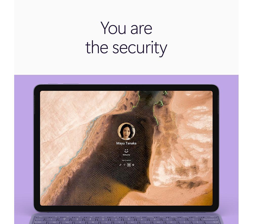 MICROSOFT Surface Pro 12" 2 in 1 Laptop, Copilot+ PC - Snapdragon X2 Plus, 256 GB UFS, Violet image number 2 of 17