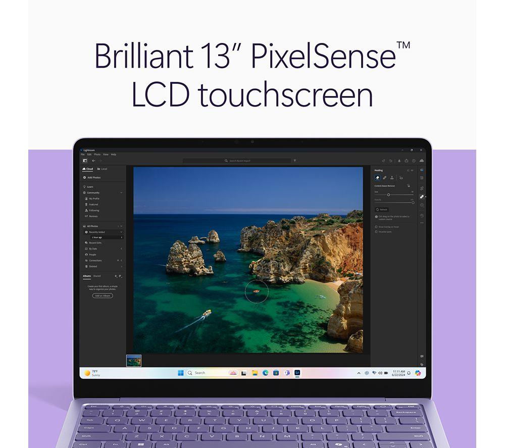 MICROSOFT Surface Pro 13" Laptop, Copilot+ PC - Snapdragon X2 Plus, 512 GB UFS, Violet image number 2 of 19