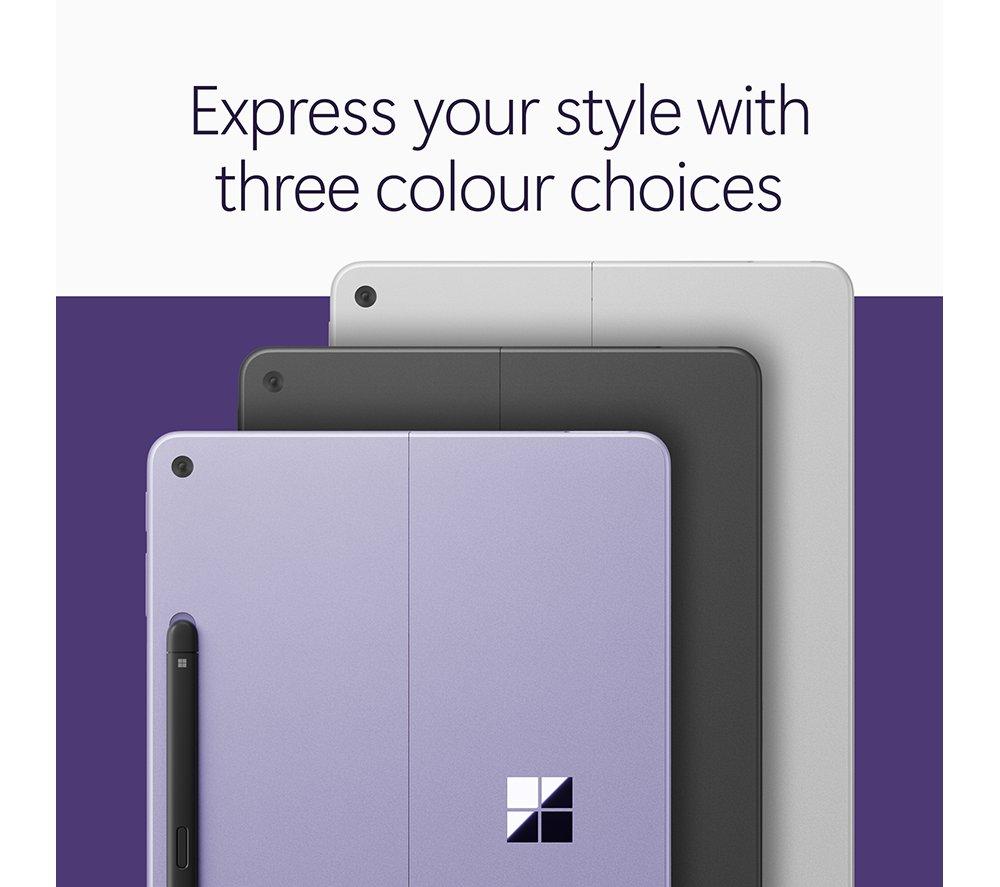 MICROSOFT Surface Pro 12" 2 in 1 Laptop, Copilot+ PC - Snapdragon X2 Plus, 512 GB UFS, Violet image number 5 of 17