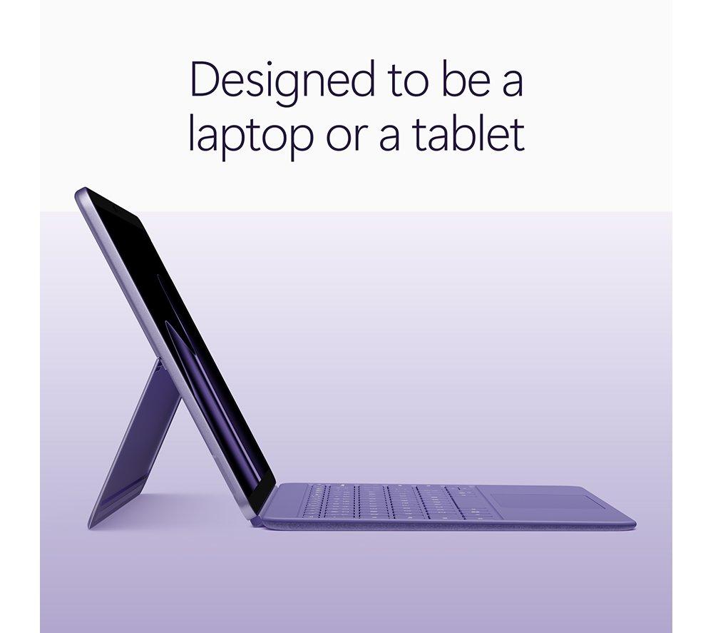 MICROSOFT Surface Pro 12" 2 in 1 Laptop, Copilot+ PC - Snapdragon X2 Plus, 512 GB UFS, Violet image number 7 of 17