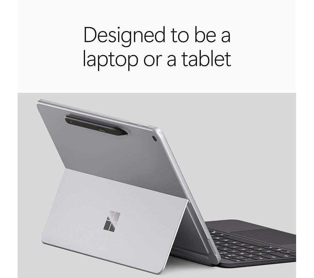 MICROSOFT Surface Pro 12" 2 in 1 Laptop, Copilot+ PC - Snapdragon X2 Plus, 512 GB UFS, Platinum image number 7 of 17