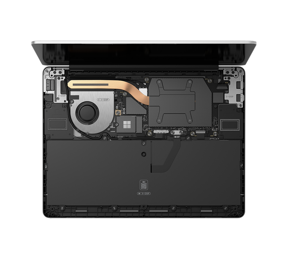 MICROSOFT Surface Pro 12" 2 in 1 Laptop, Copilot+ PC - Snapdragon X2 Plus, 512 GB UFS, Platinum image number 17 of 17
