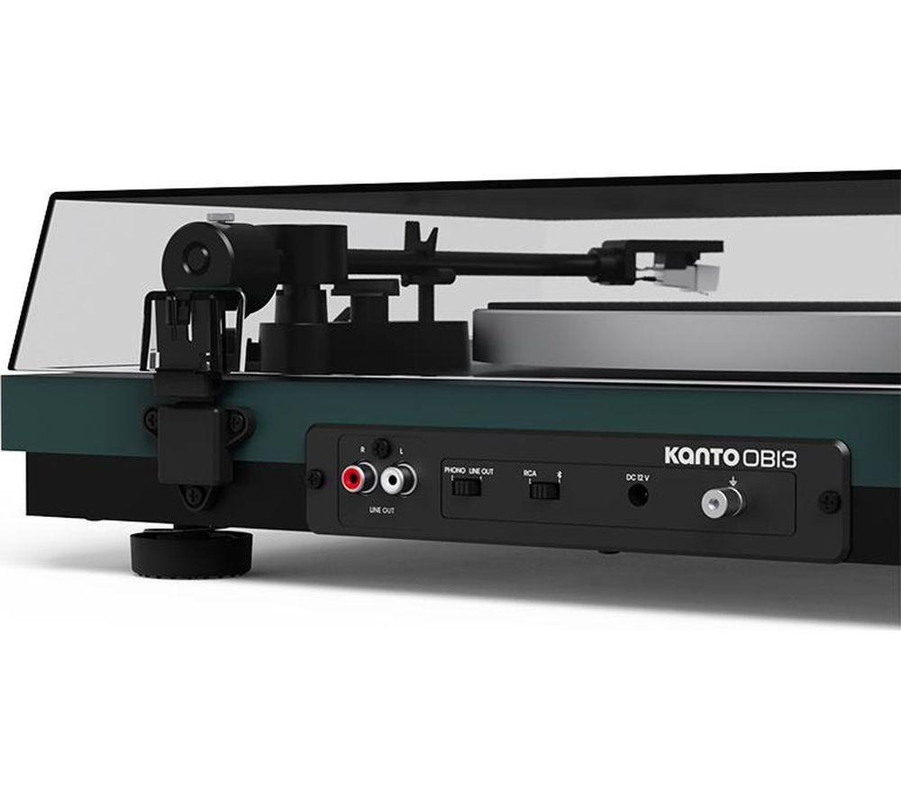 KANTO AUDIO OBI3 G2 Belt Drive Bluetooth Turntable - Green image number 3 of 3