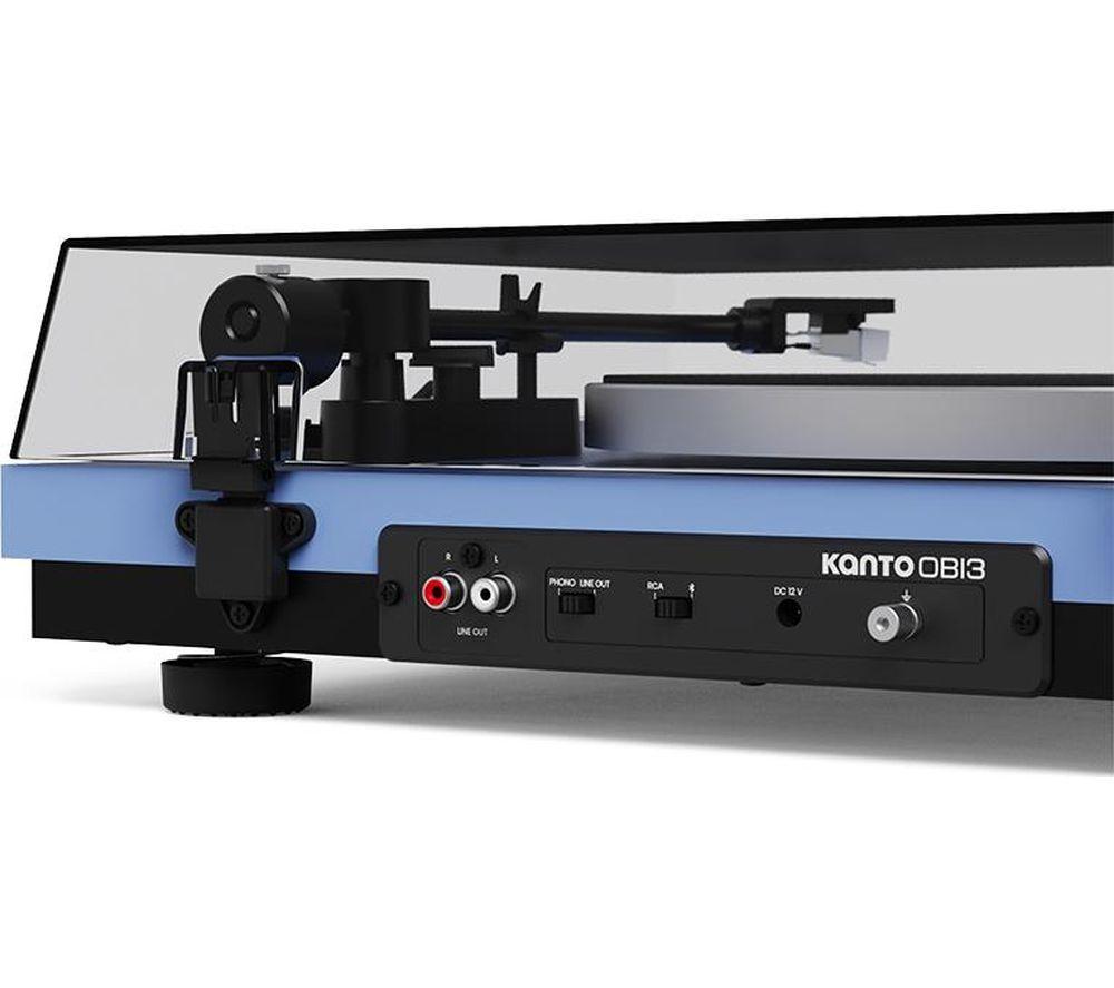 KANTO AUDIO OBI3 G2 Belt Drive Bluetooth Turntable - Ice Blue image number 3 of 3