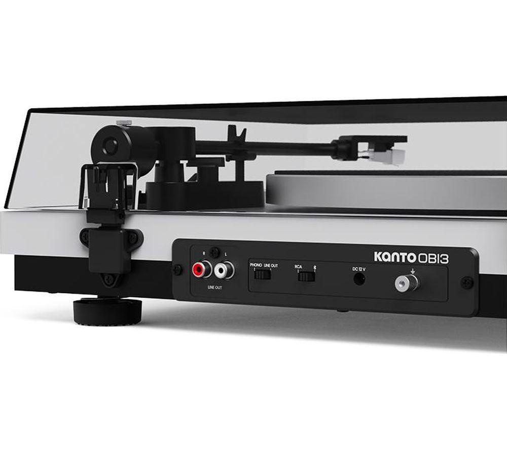 KANTO AUDIO OBI3 G2 Belt Drive Bluetooth Turntable - White image number 3 of 3