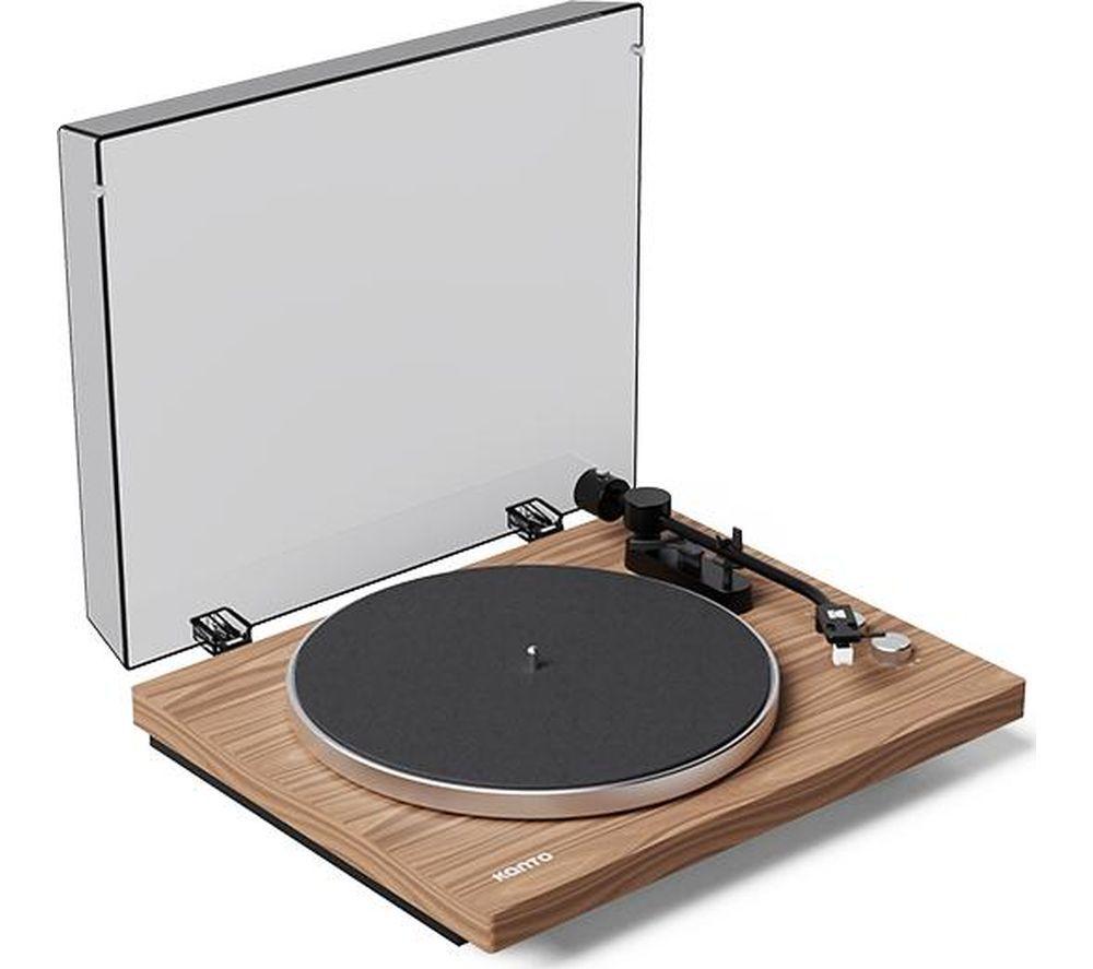 KANTO AUDIO OBI3 G2 Belt Drive Bluetooth Turntable - Walnut image number 2 of 3
