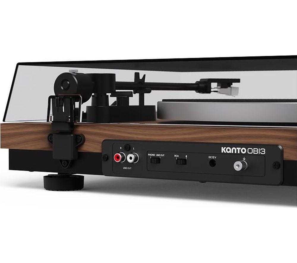 KANTO AUDIO OBI3 G2 Belt Drive Bluetooth Turntable - Walnut image number 3 of 3