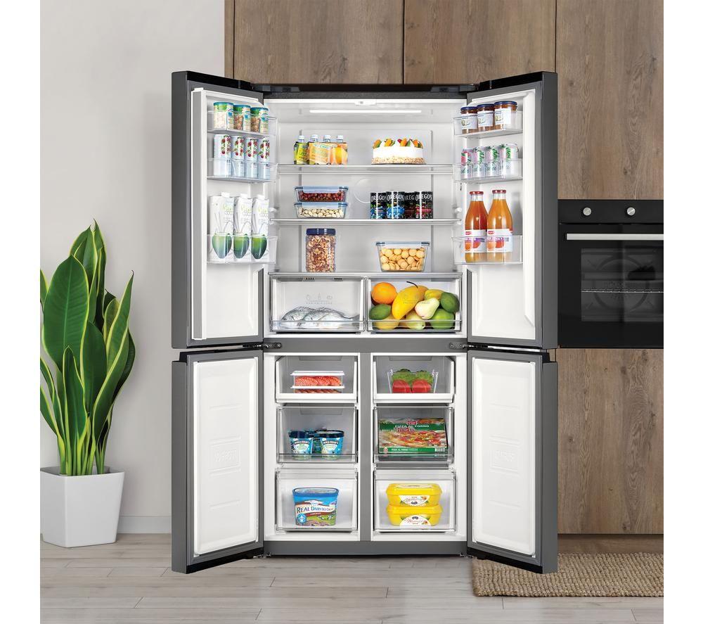 STATESMAN MD018474NI American-Style Fridge Freezer - Silver image number 4 of 12