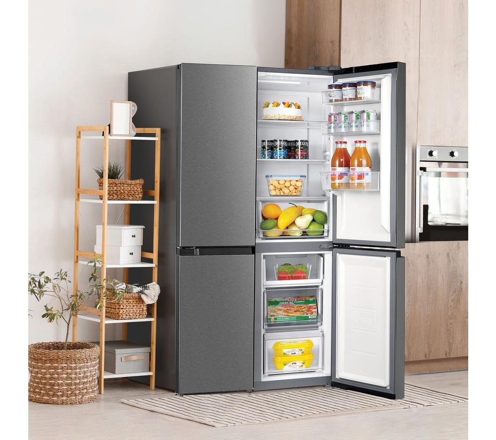 STATESMAN MD018474NI American-Style Fridge Freezer - Silver image number 6 of 12