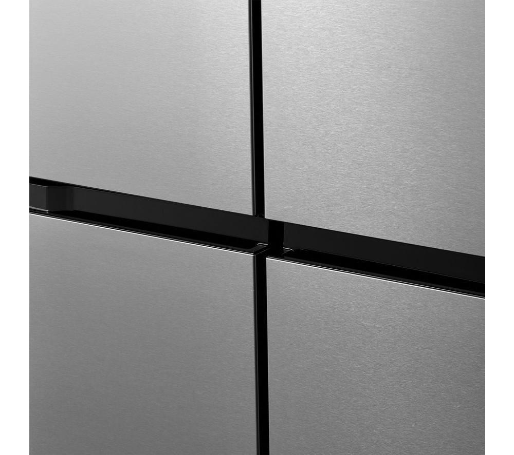 STATESMAN MD018474NI American-Style Fridge Freezer - Silver image number 10 of 12