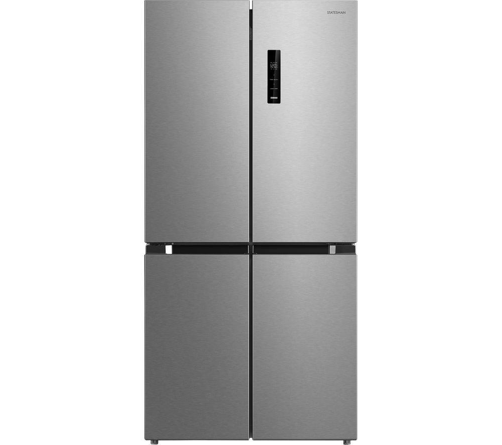 STATESMAN MD018474NI American-Style Fridge Freezer - Silver image number 11 of 12