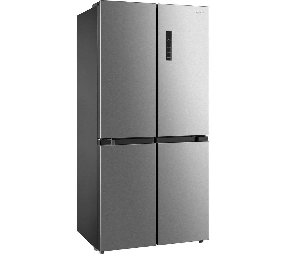 STATESMAN MD018474NI American-Style Fridge Freezer - Silver image number 12 of 12