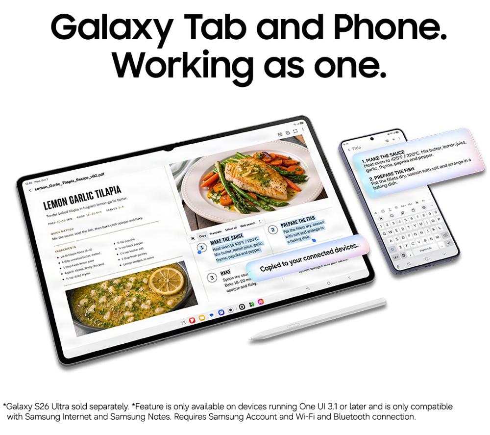SAMSUNG Galaxy Tab S12 Ultra 14.6&rdquo; 5G Tablet - 256 GB, Grey image number 10 of 12