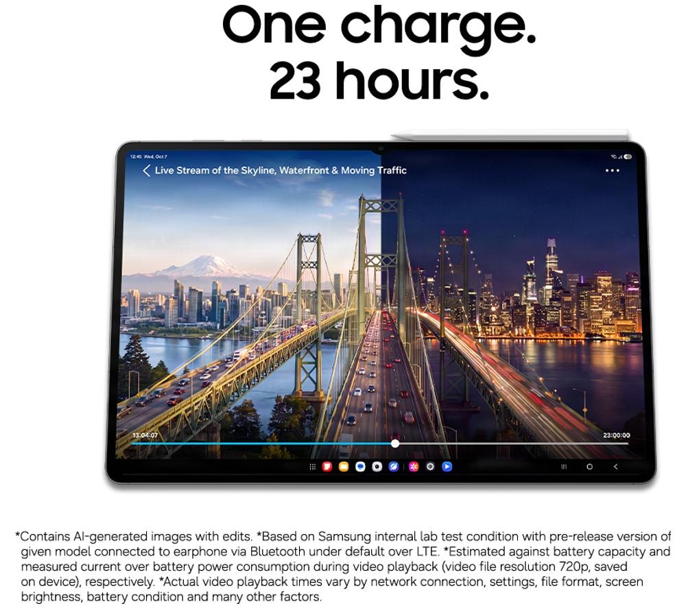 SAMSUNG Galaxy Tab S12 Ultra 14.6&rdquo; 5G Tablet - 512 GB, Grey image number 5 of 12