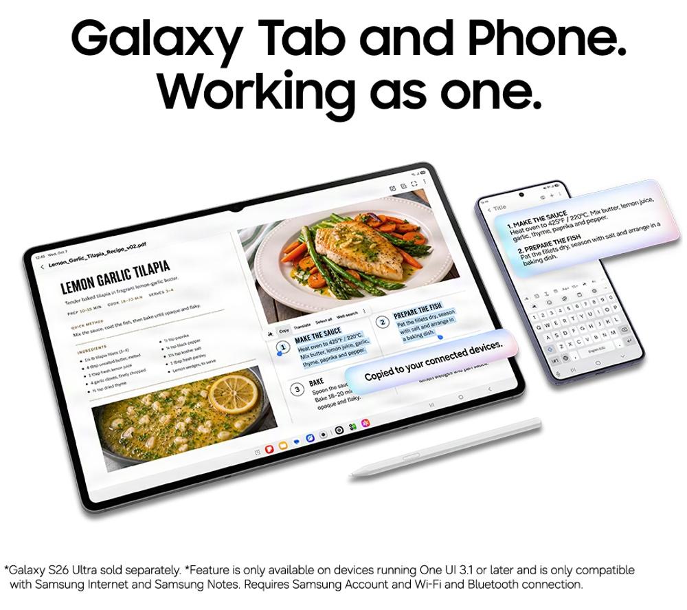 SAMSUNG Galaxy Tab S12 Ultra 14.6&rdquo; Tablet - 256 GB, Grey image number 10 of 12