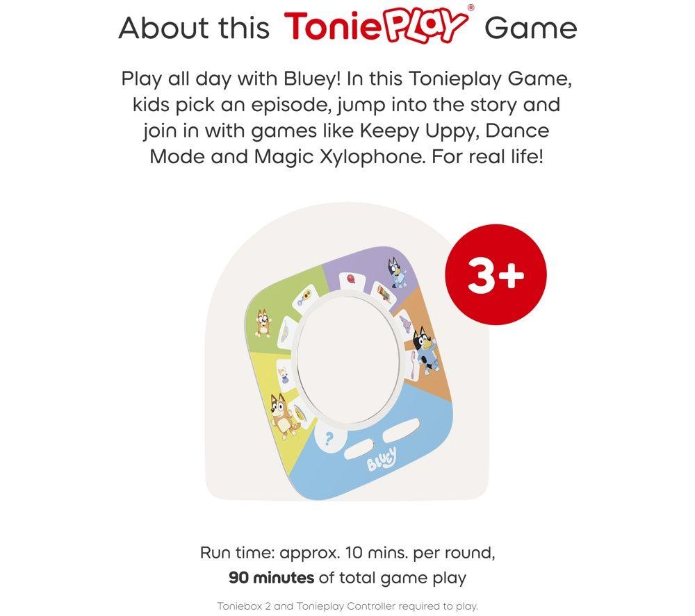 TONIES Tonieplay Bluey: Play All Day Audio Game image number 5 of 6