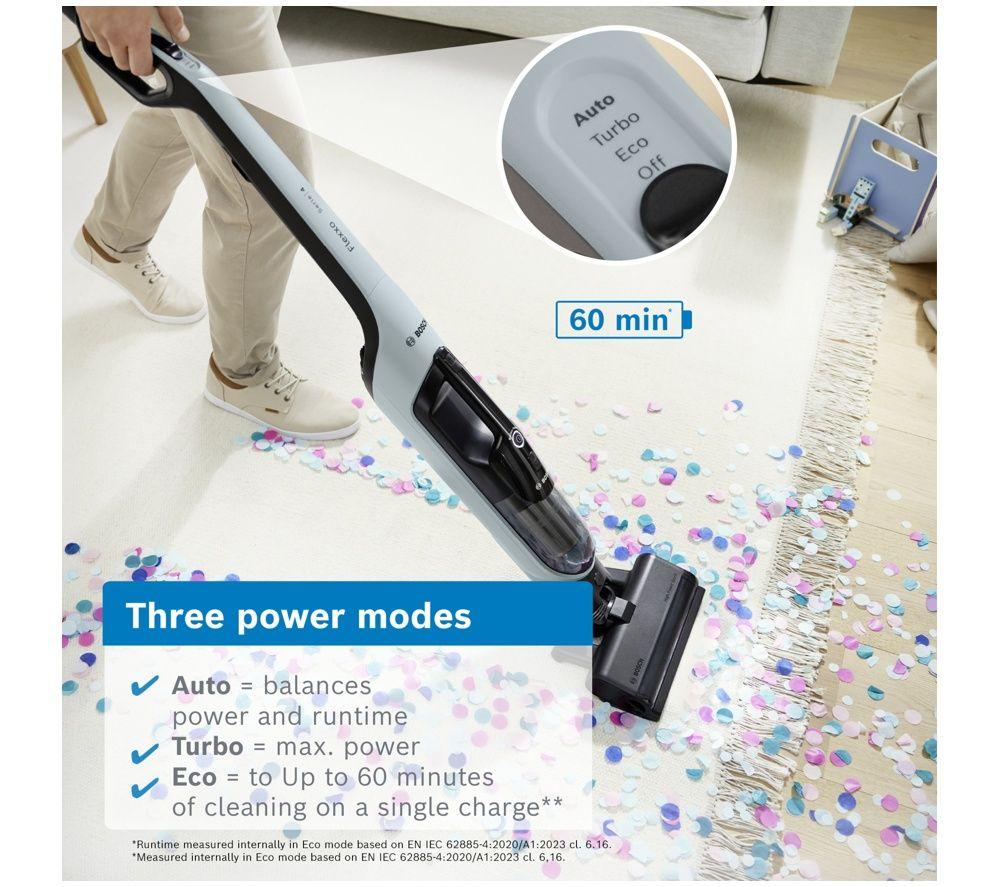 BOSCH Series 4 Flexxo BH4SM28GB Cordless Handstick Vacuum Cleaner - Blue image number 3 of 11