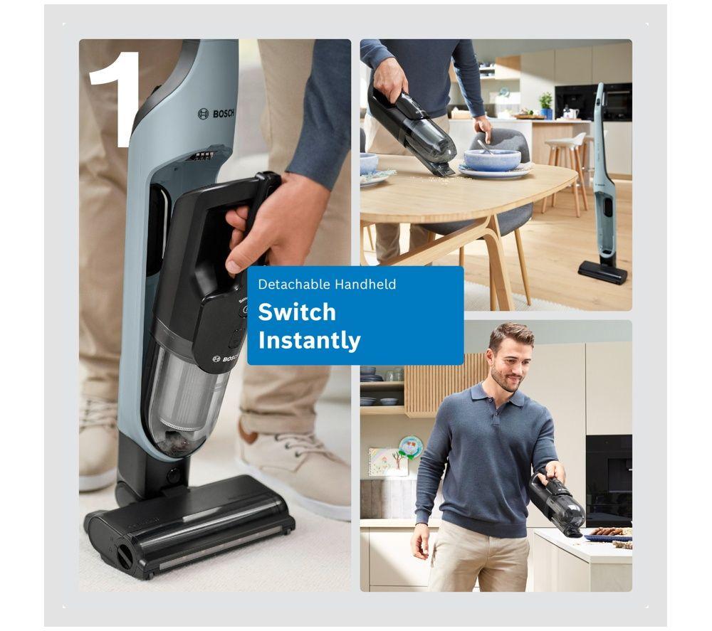BOSCH Series 4 Flexxo BH4SM28GB Cordless Handstick Vacuum Cleaner - Blue image number 10 of 11