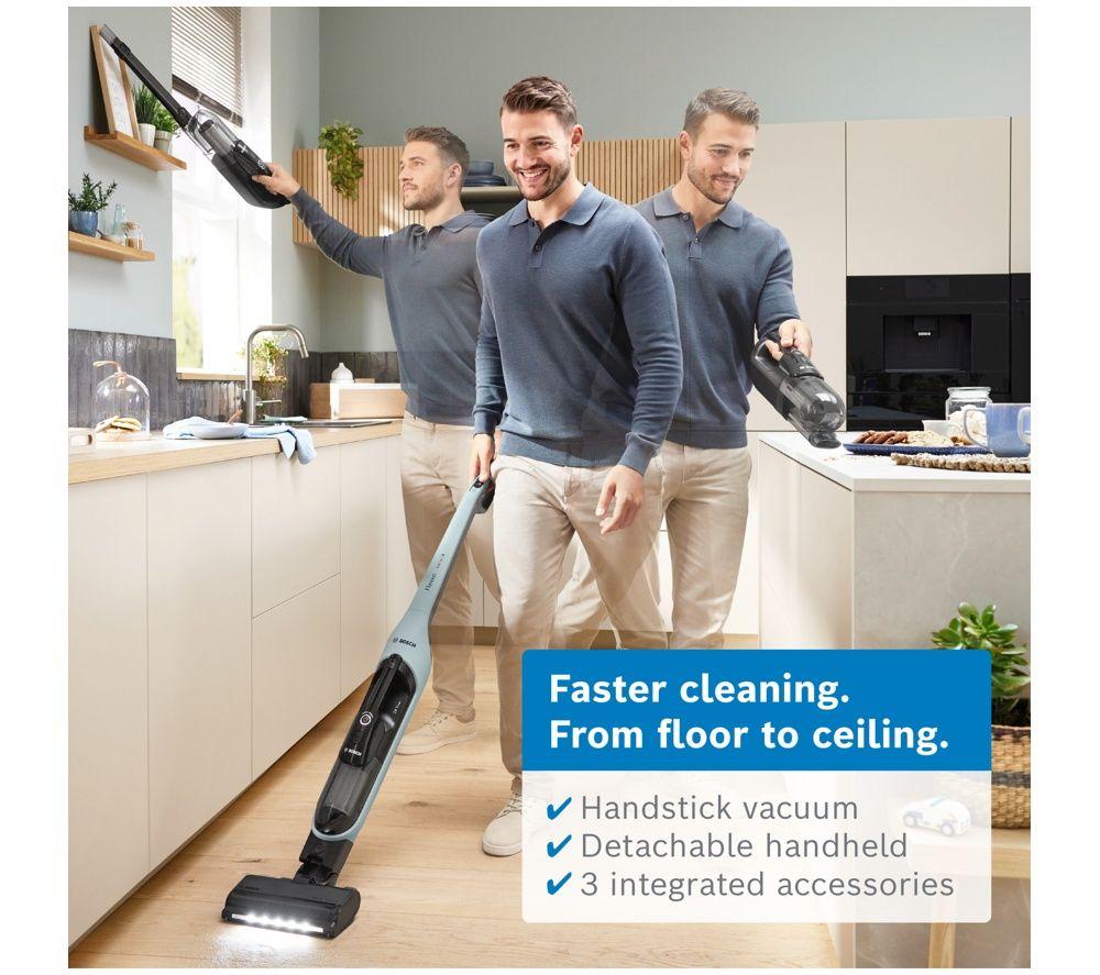 BOSCH Series 4 Flexxo BH4SM28GB Cordless Handstick Vacuum Cleaner - Blue image number 11 of 11