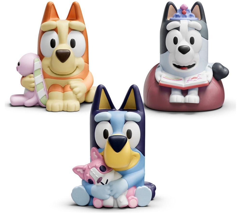 Tonies Bluey Audio Figure Multipack - Bluey, Bingo, Muffin