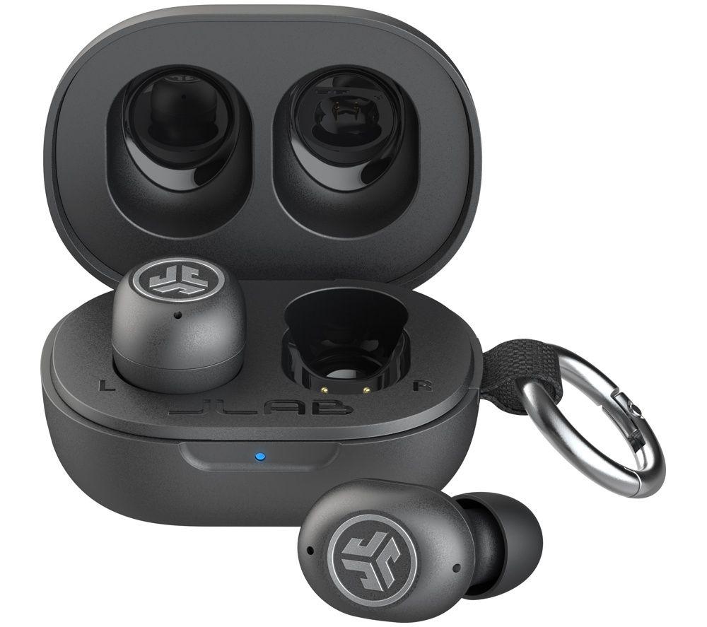 JLAB JBuds Mini Wireless Bluetooth Noise-Cancelling Earbuds - Black