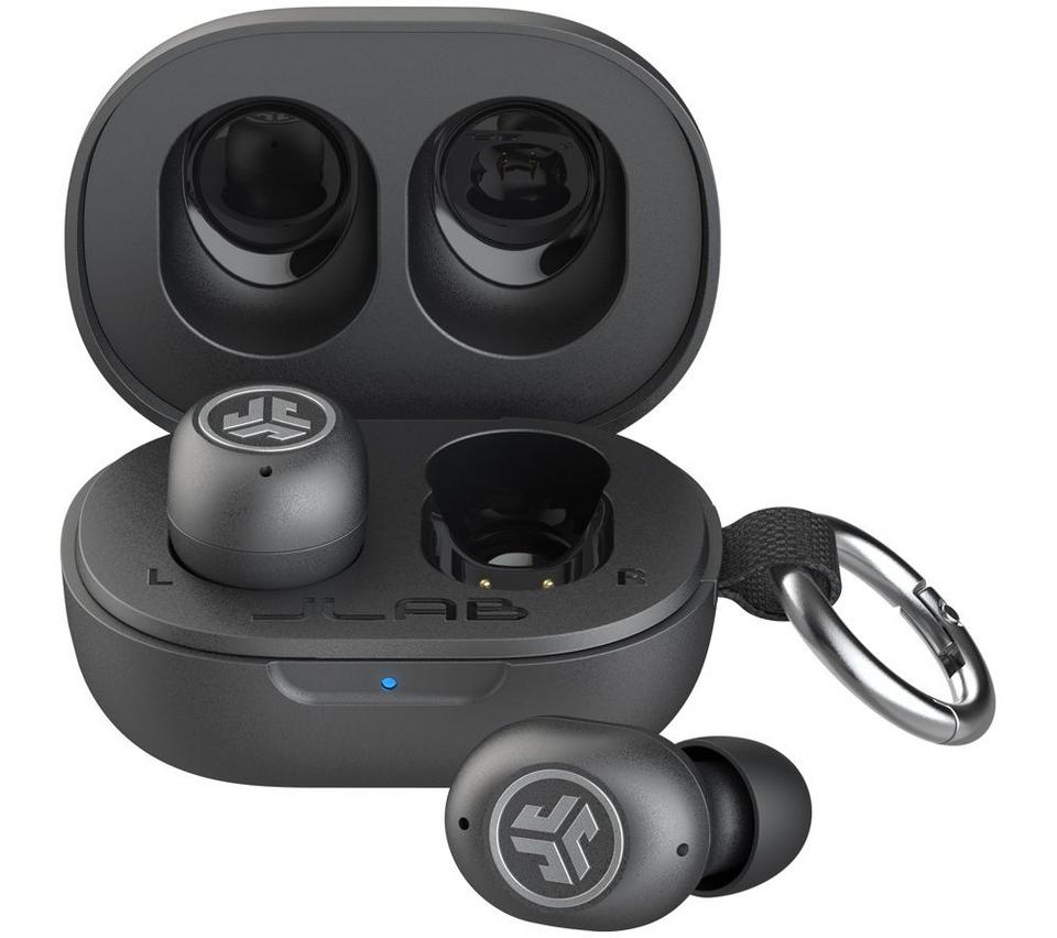 JLAB JBuds Mini Wireless Bluetooth Noise-Cancelling Earbuds - Black