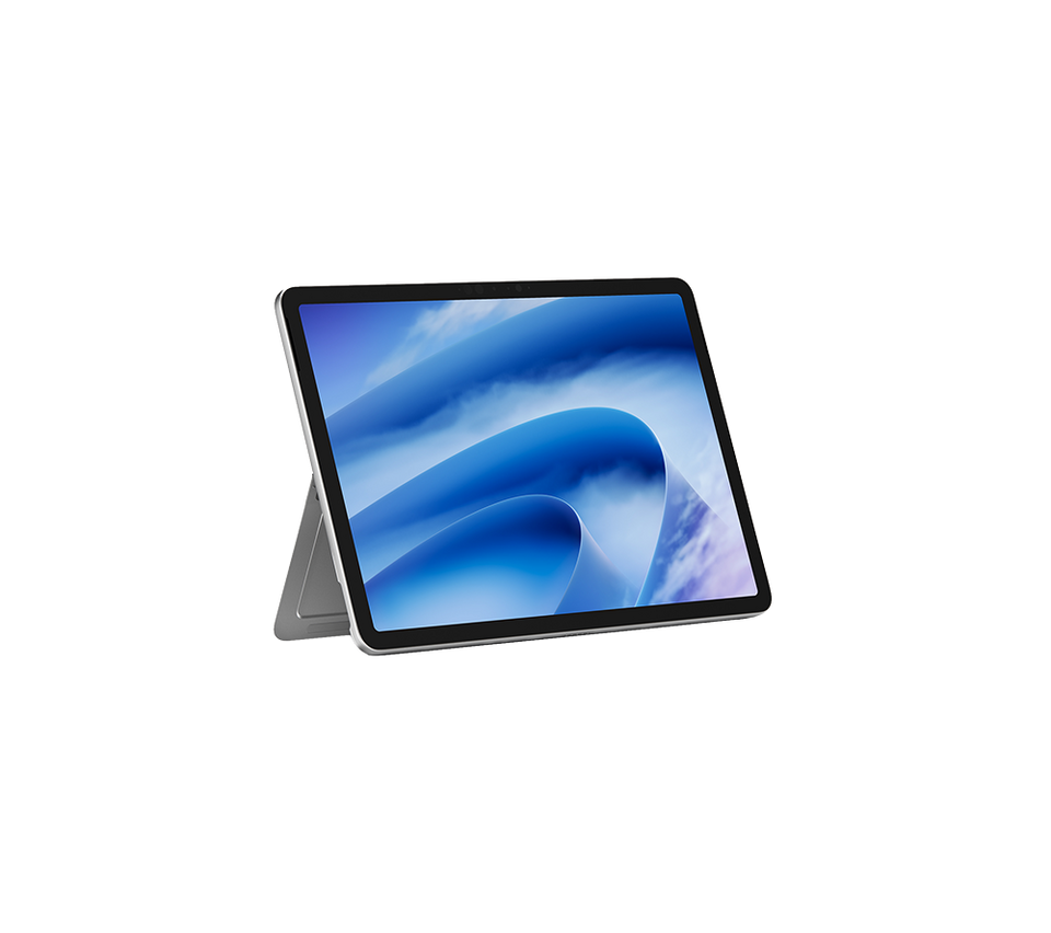 MICROSOFT Surface Pro 12" 2 in 1 Laptop, Copilot+ PC - Snapdragon X2 Plus, 256 GB UFS, Platinum