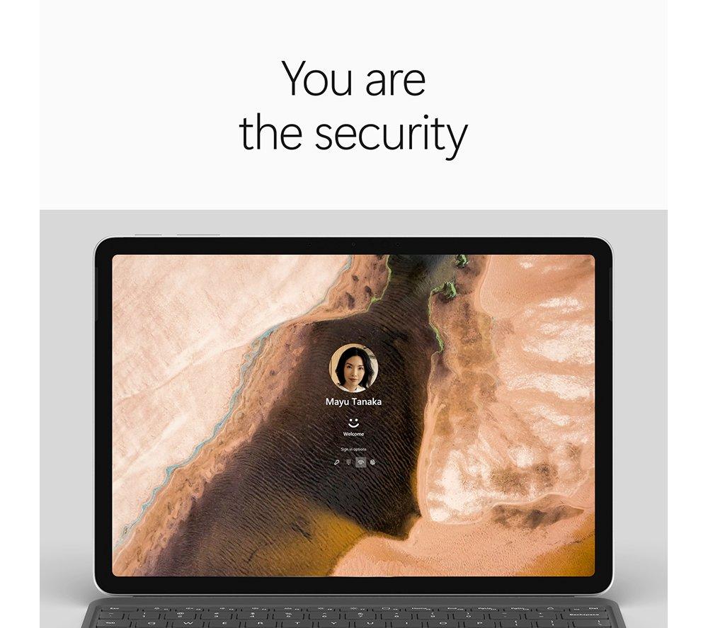 MICROSOFT Surface Pro 12" 2 in 1 Laptop, Copilot+ PC - Snapdragon X2 Plus, 256 GB UFS, Platinum image number 10 of 17