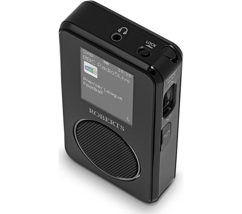 ROBERTS SportsDAB 65 Portable DAB+/FM Radio - Black image number 4 of 5