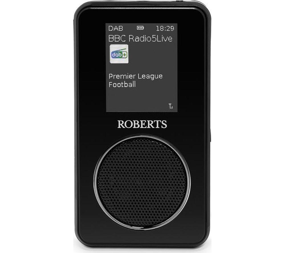 ROBERTS SportsDAB 65 Portable DAB+/FM Radio - Black image number 5 of 5