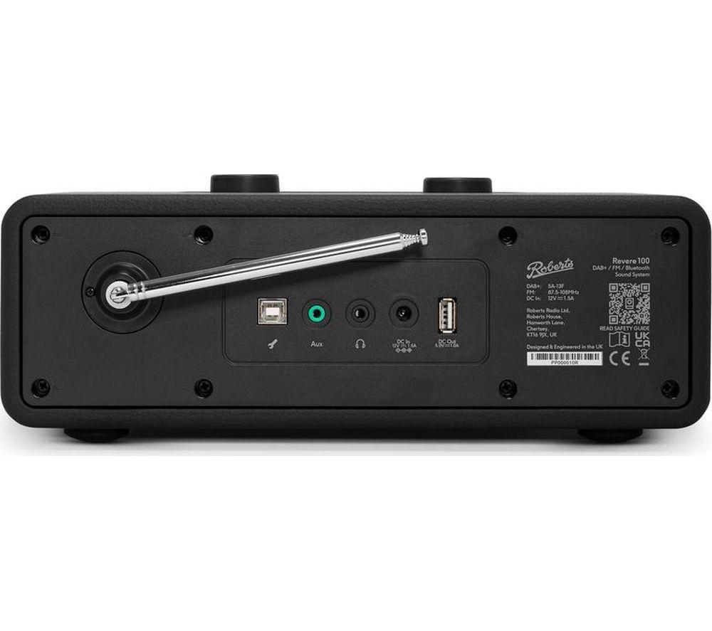 ROBERTS Revere 100 Wireless All-in-One Stereo System - Black image number 3 of 6