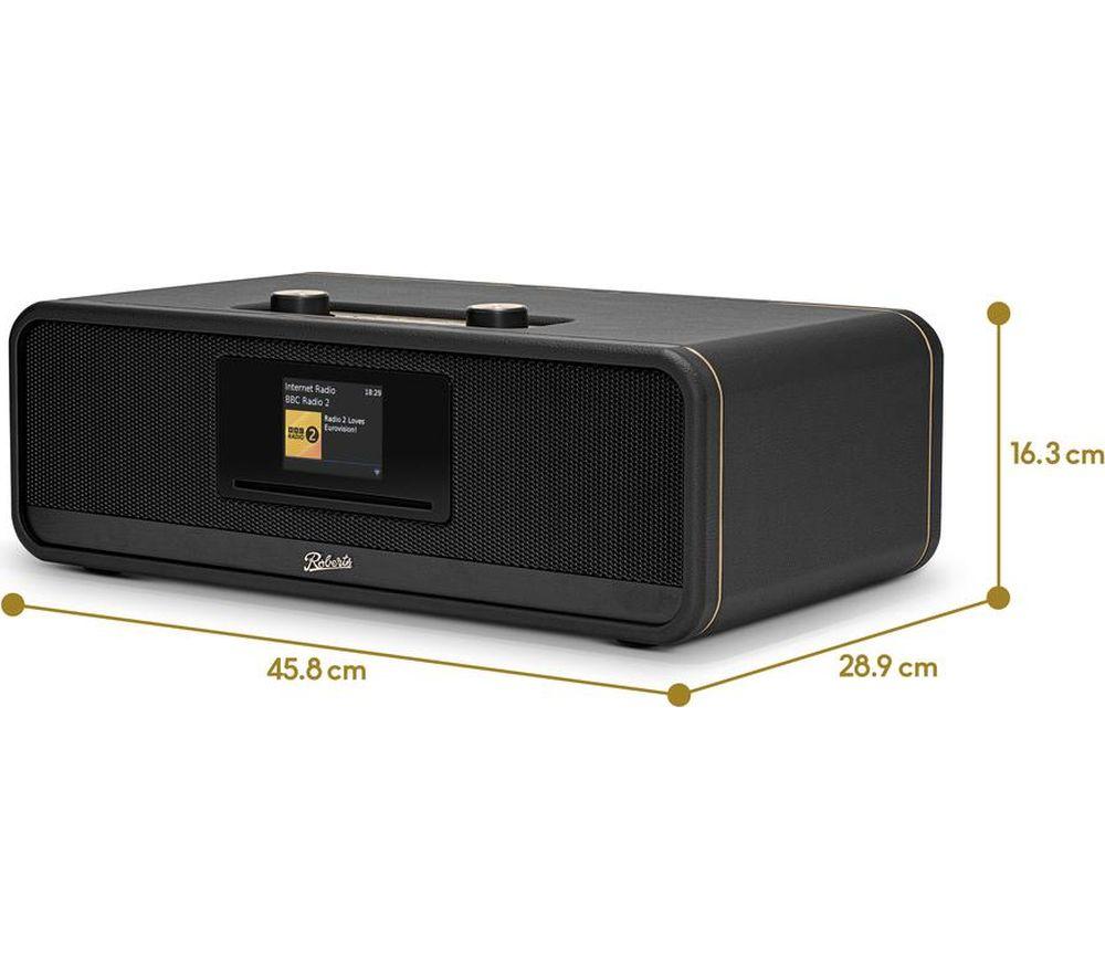 ROBERTS Revere 500 Wireless All-in-One Stereo System - Black image number 2 of 5