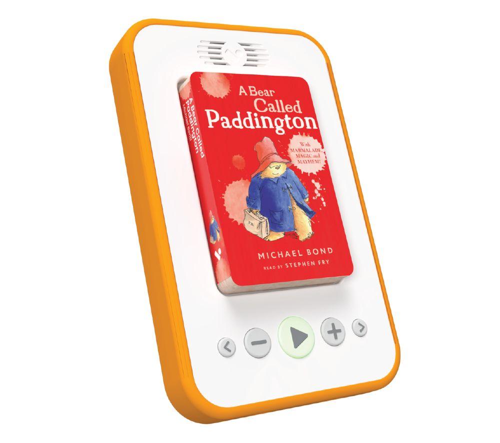 Voxblock Audio Book Player with Paddington Bear Audio Book - Orange