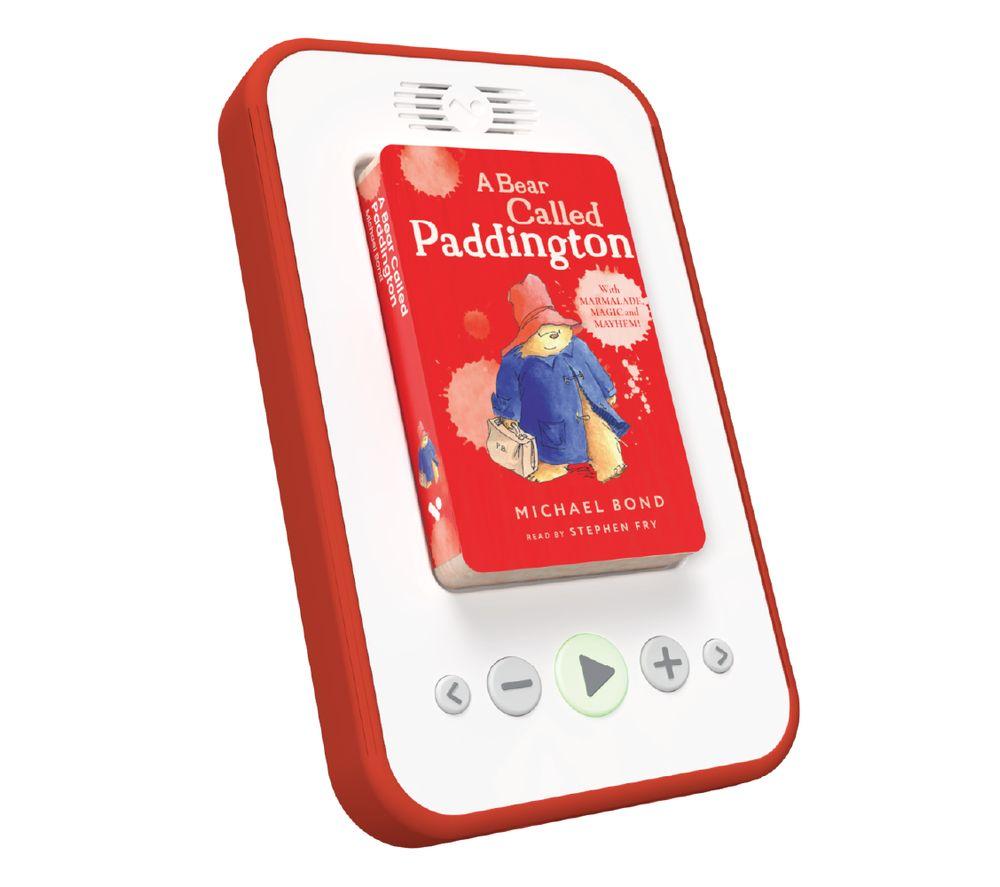 Voxblock 273-PB95465REDBEAR Audio Book Player with Paddington Bear Audio Book - Red