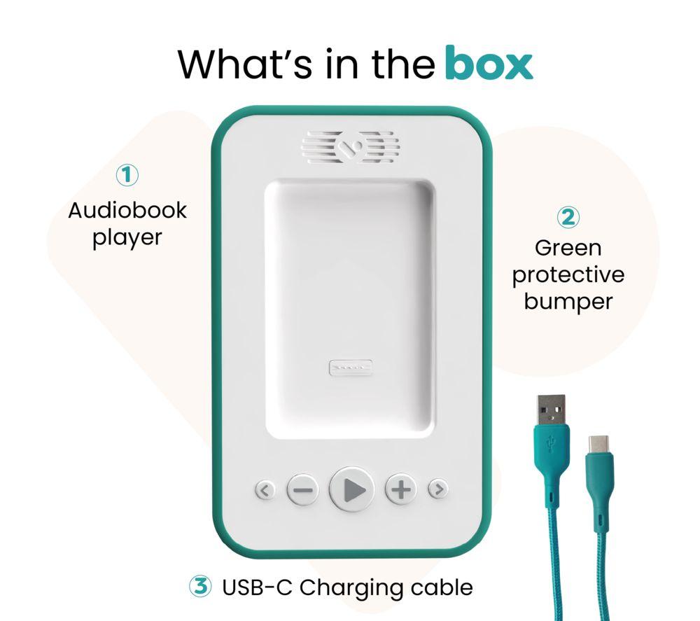 VOXBLOCK Audio Book Player with The Gruffalo Audio Book - Green image number 2 of 5