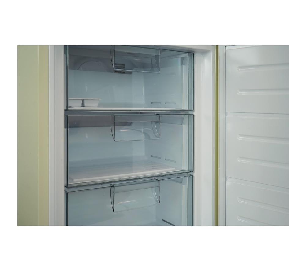 MONTPELLIER Retro Style MAB190C 70/30 Fridge Freezer - Cream image number 2 of 12