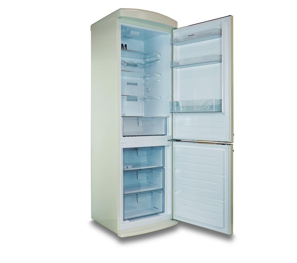 MONTPELLIER Retro Style MAB190C 70/30 Fridge Freezer - Cream image number 10 of 12