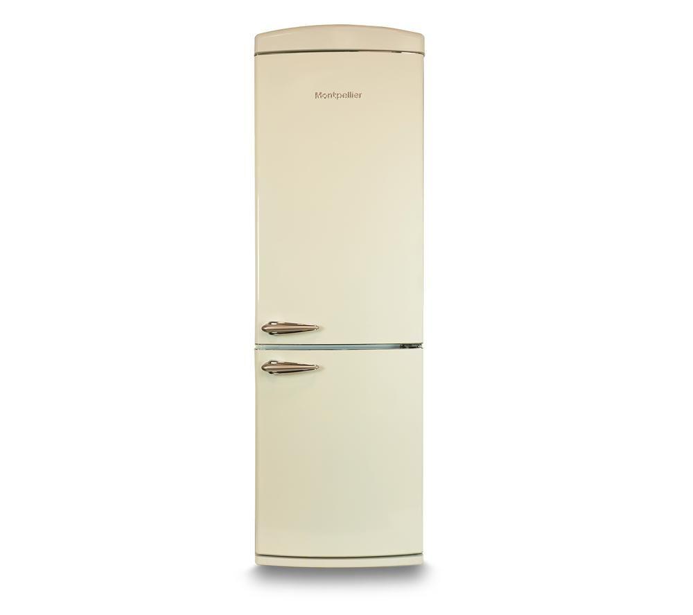 MONTPELLIER Retro Style MAB190C 70/30 Fridge Freezer - Cream image number 12 of 12