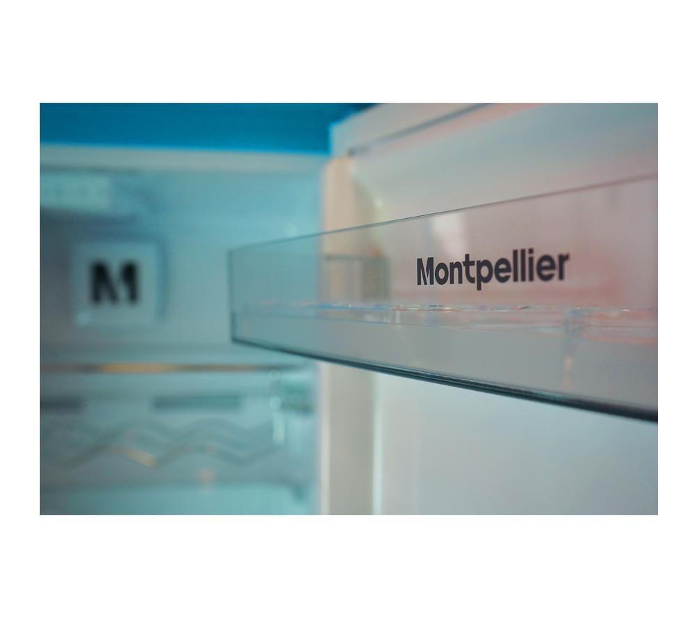 MONTPELLIER Retro Style MAB190PB 70/30 Fridge Freezer - Pale Blue image number 4 of 11