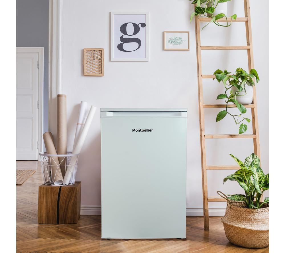 MONTPELLIER MDAUCL60W Undercounter Fridge - White image number 2 of 5