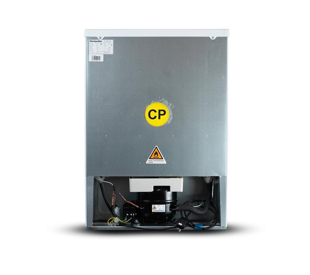 MONTPELLIER MDAUCL60W Undercounter Fridge - White image number 4 of 5