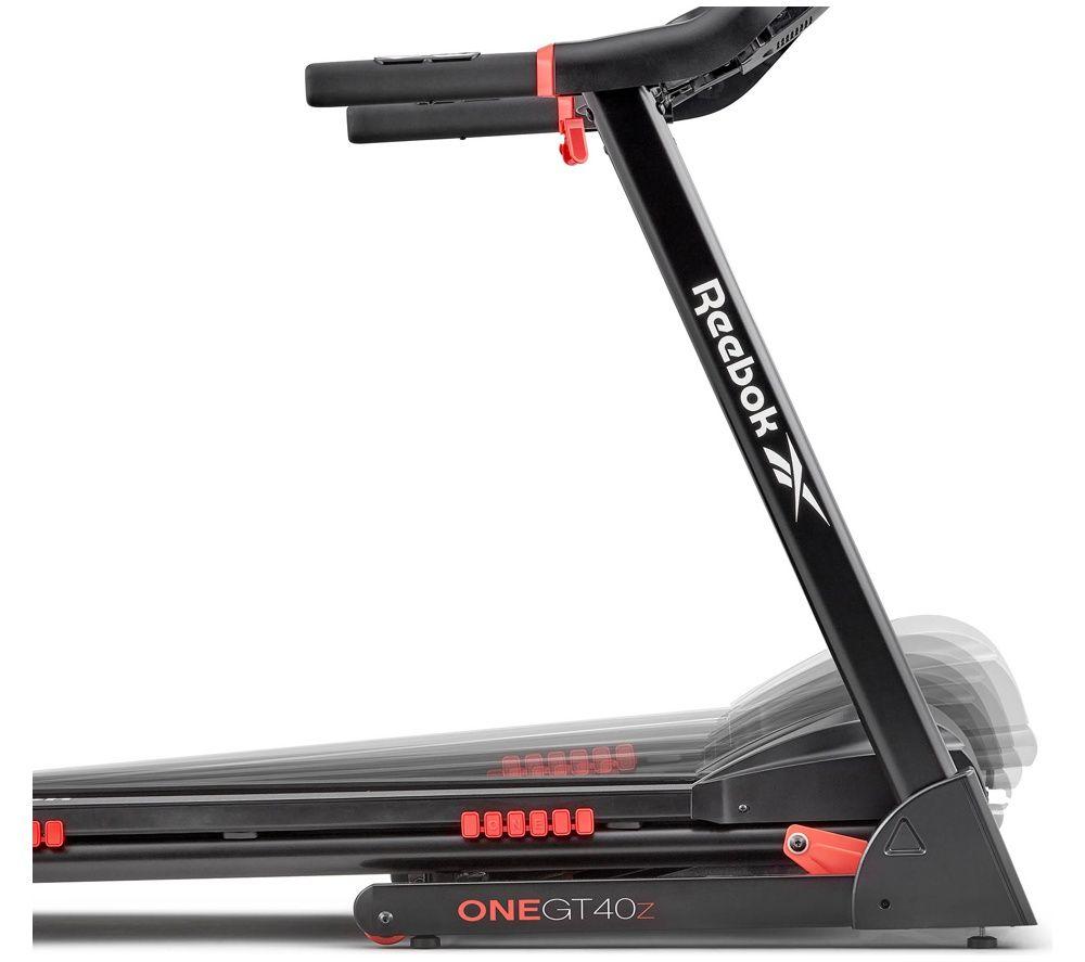 REEBOK GT40z Folding Smart Treadmill - Black image number 7 of 10
