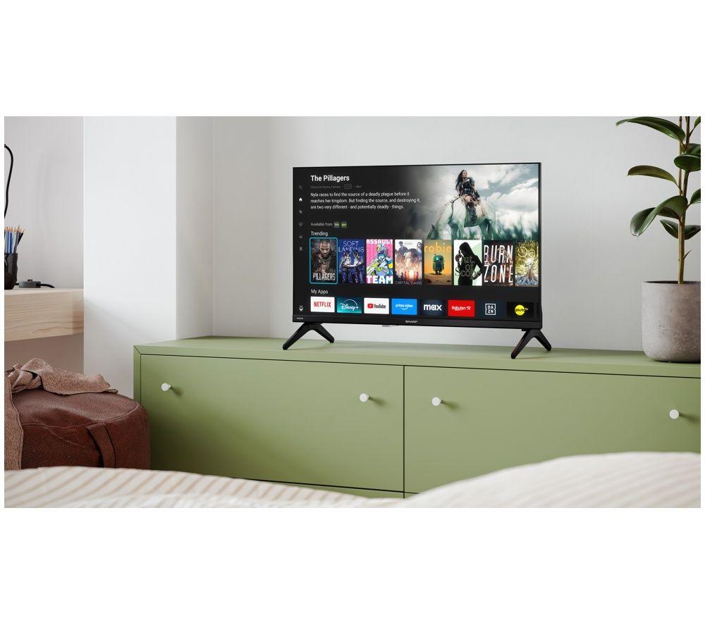 SHARP 1T-C24HE2245IB 24" Smart HD Ready HDR LED TV image number 2 of 5