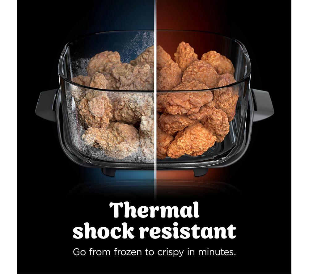 NINJA CRISPi DD102UKIV2 Dual Zone Glass Air Fryer - Bone image number 6 of 16
