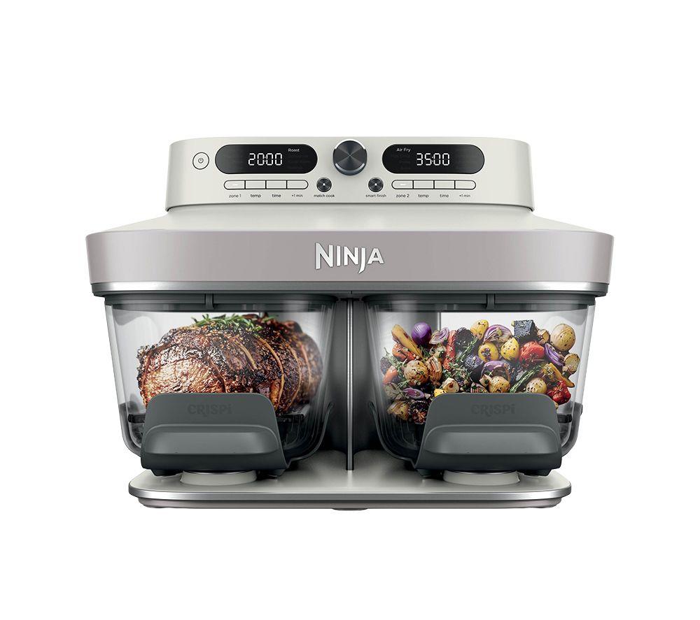 NINJA CRISPi DD102UKIV2 Dual Zone Glass Air Fryer - Bone image number 16 of 16