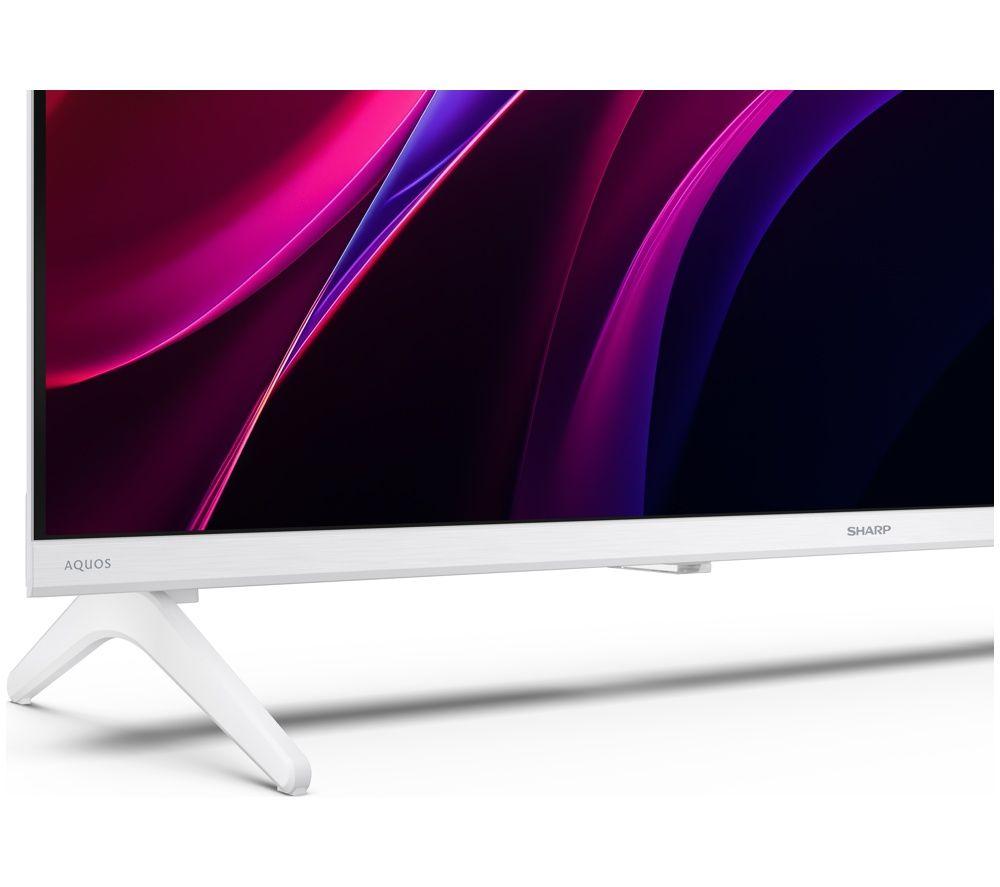 SHARP 1T-C32HE2245IW 32" Smart HD Ready HDR LED TV - White image number 5 of 5
