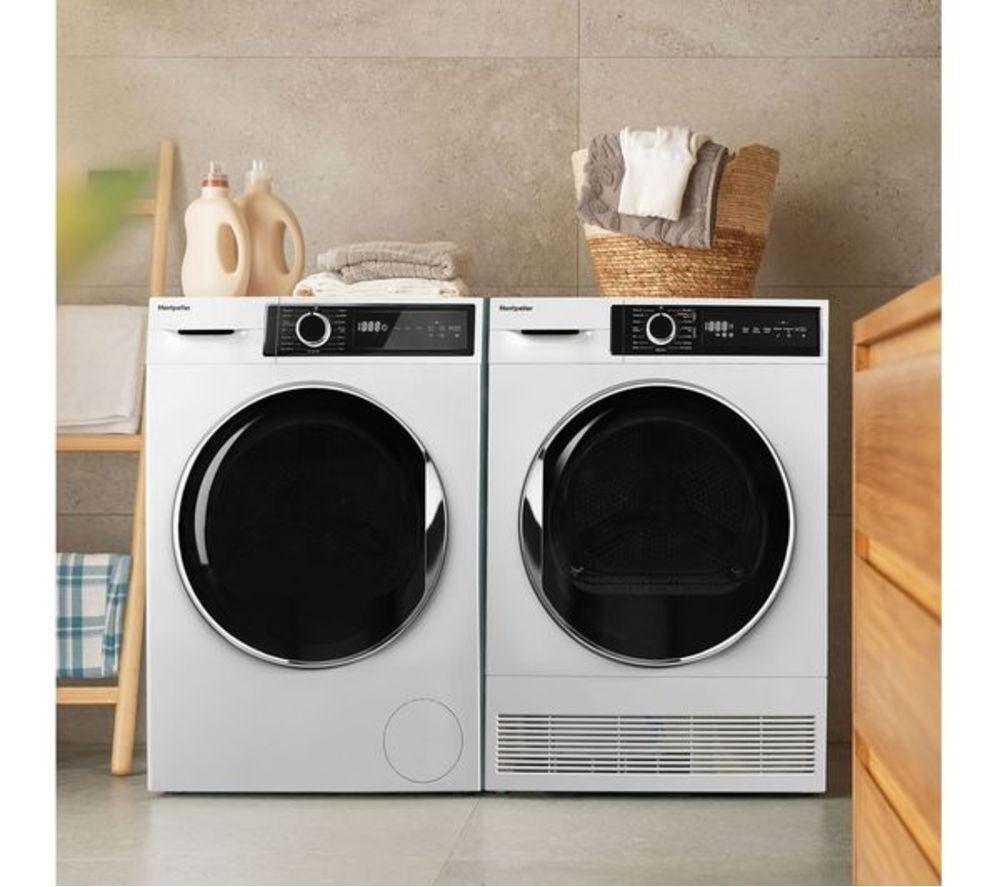 MONTPELLIER MTDC8SDW 8 kg Condenser Tumble Dryer - White image number 6 of 6